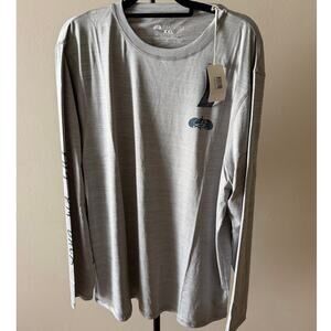 Toadfish Performance Gray Long Sleeve Size XXL